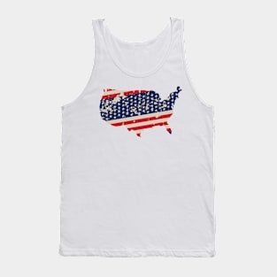 🔥 🇺🇸 4th of July Map 🇺🇸 🔥 Tank Top